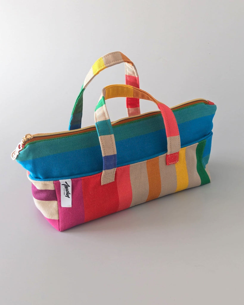 Trousse polyvalente toile basque Argia multicolore