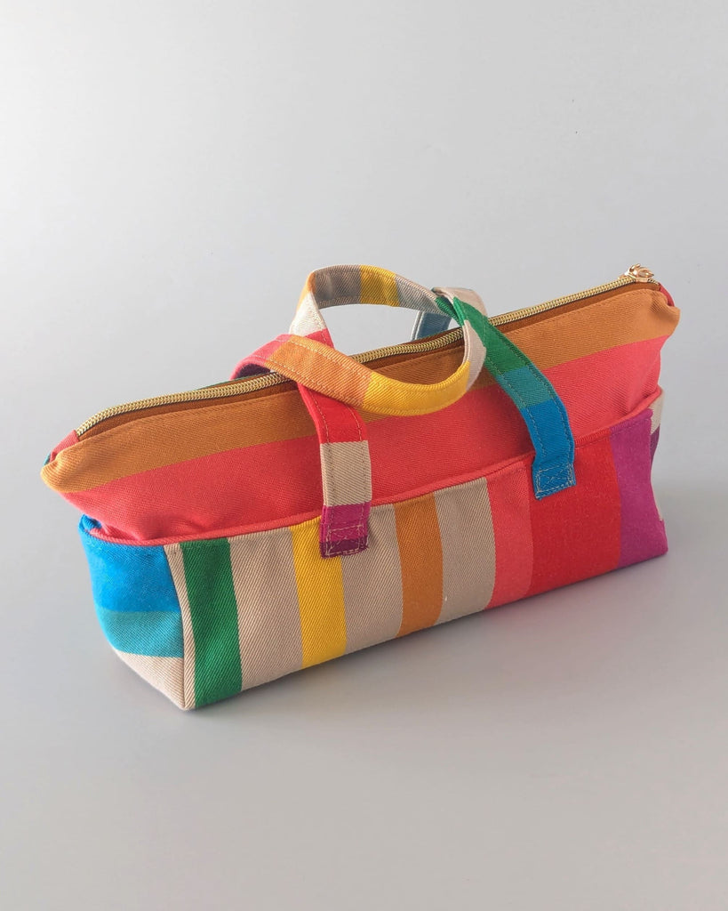 Trousse de toilette toile basque Argia coté dos